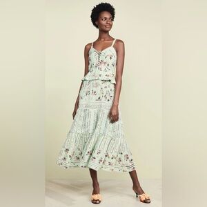 Hemant & Nandita Floral Midi Dress